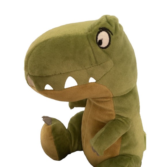 T Rex Dinosaur Plush Stuffed Animals Toy Kohl's Cares 10" Lot of 2- READ - Picture 3 of 15